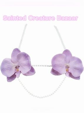 Purple Orchid Pearl Top